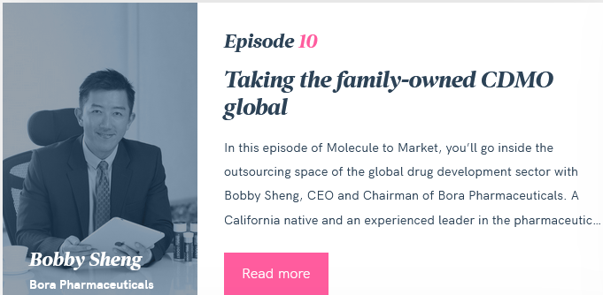 Interview of Bobby Sheng, CEO of Bora, by “Molecule to Market”