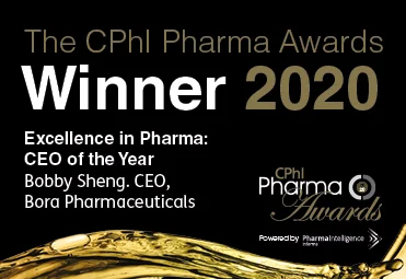 Bora Pharmaceuticals’ Bobby Sheng wins ‘CEO of the Year’ at CPhI Awards 2020